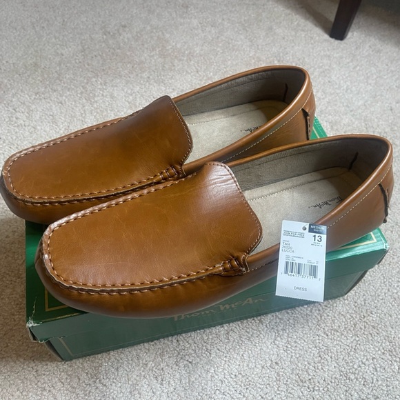 Thom McAn Other - Thom McAn Lucca Men's Tan Loafers (Size 13)